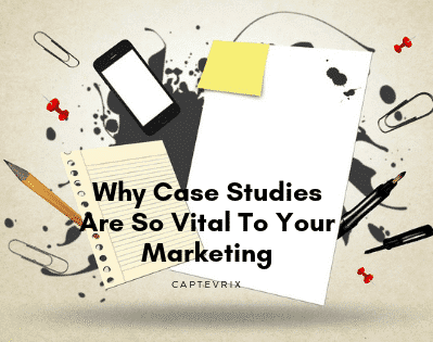a pile of papers with the words why case studies are so vital to your marketing