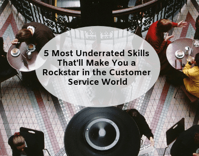 a group of people sitting at tables with the words 5 most underrated skills that'll make you