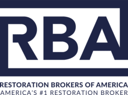 the logo for the restoration and restoration bureau