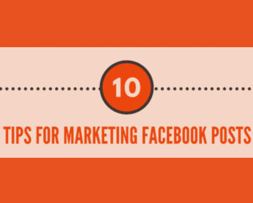 the top 10 tips for marketing facebook posts