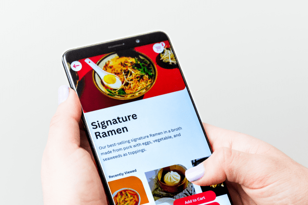 restaurant mobile app